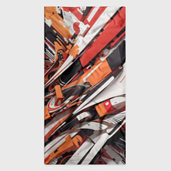 Бандана-труба Абстракционная иллюстрация, цвет: 3D-принт — фото 2