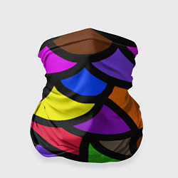 Бандана-труба Яркие краски жизни, цвет: 3D-принт