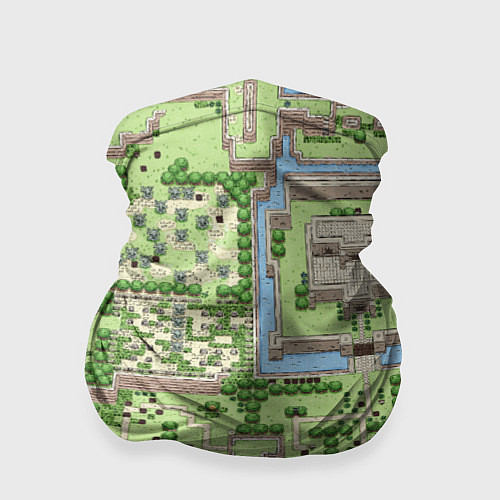 Бандана Zelda: карта / 3D-принт – фото 1