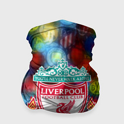 Бандана-труба Liverpool все logo неон, цвет: 3D-принт