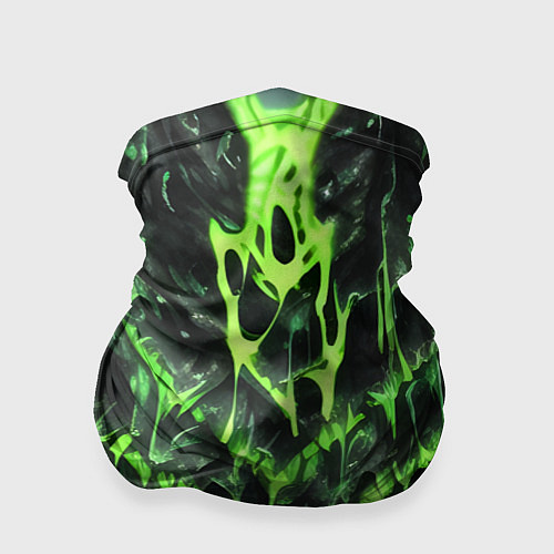 Бандана Green slime / 3D-принт – фото 1