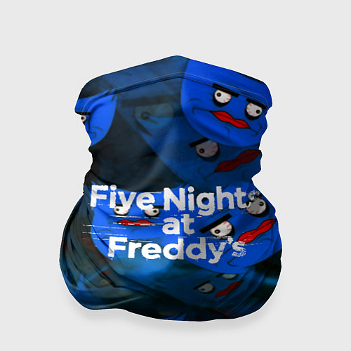 Бандана Huggy Wuggy x Five Nights at Freddys / 3D-принт – фото 1
