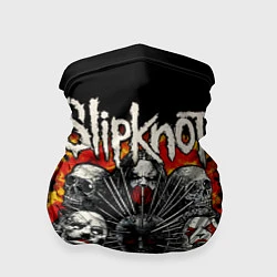 Бандана-труба Slipknot метал-группа, цвет: 3D-принт