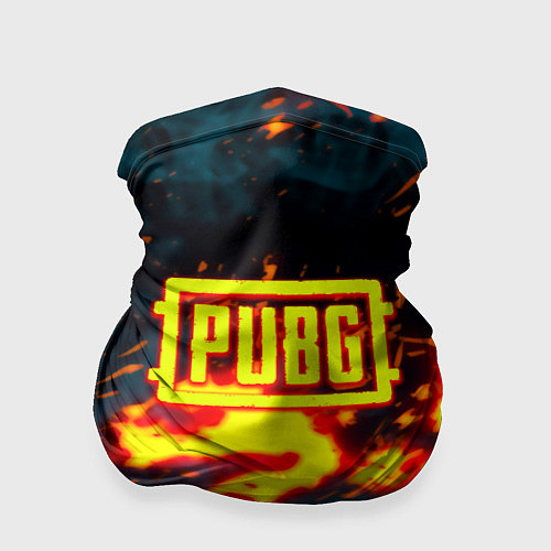 Бандана PUBG огненое лого / 3D-принт – фото 1
