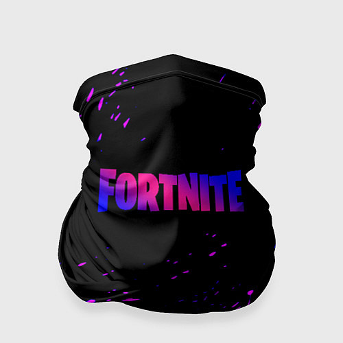 Бандана Fortnite neon logo steel / 3D-принт – фото 1