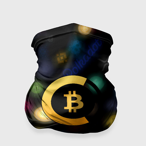 Бандана Bitcoin logo criptomoney / 3D-принт – фото 1