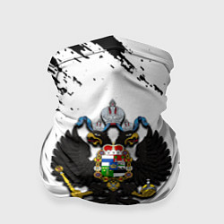 Бандана-труба Герб РФ имперская символика, цвет: 3D-принт