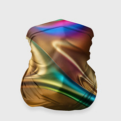 Бандана-труба Атласные изгибы, цвет: 3D-принт