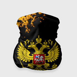 Бандана-труба Герб РФ краски имперские, цвет: 3D-принт
