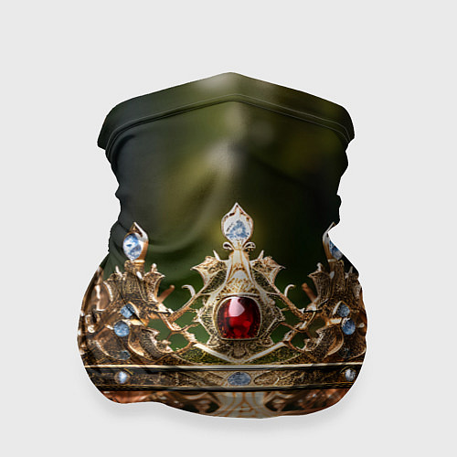 Бандана Королевская корона узорная / 3D-принт – фото 1