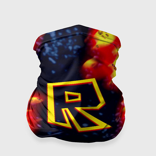 Бандана Roblox огенное лого / 3D-принт – фото 1
