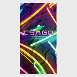 Бандана-труба Counter Strike - neon glow, цвет: 3D-принт — фото 2