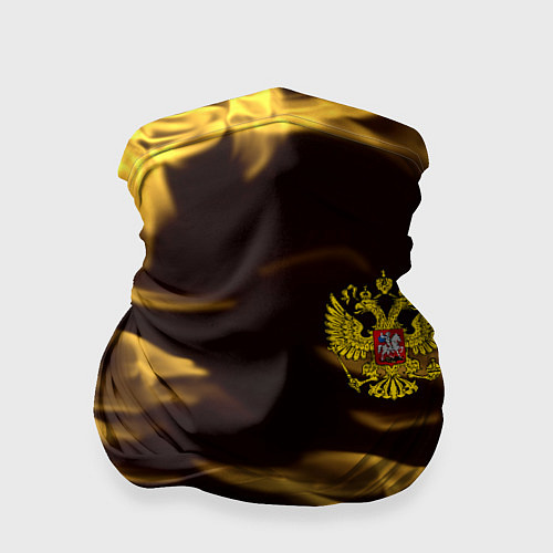 Бандана Имперская Россия желтый огонь / 3D-принт – фото 1