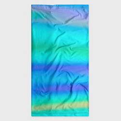 Бандана-труба Неоновые мягкие полосы через матовое стекло, цвет: 3D-принт — фото 2