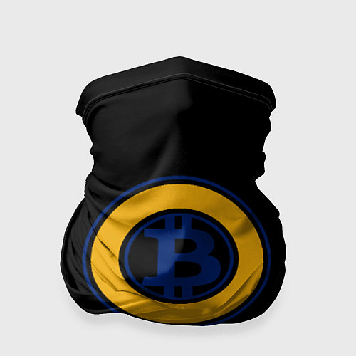 Бандана Биткоин лого криптовалюта / 3D-принт – фото 1