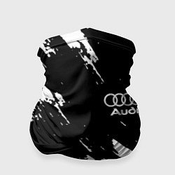 Бандана-труба Audi краски белые, цвет: 3D-принт