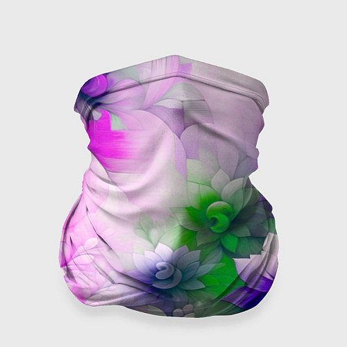 Бандана Паттерн цветов / 3D-принт – фото 1