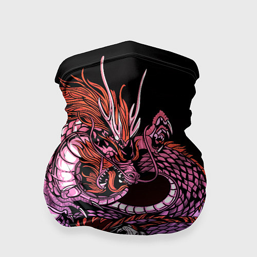 Бандана Дракон и тигр в год дракона / 3D-принт – фото 1