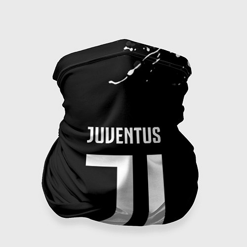 Бандана Juventus краски белые / 3D-принт – фото 1