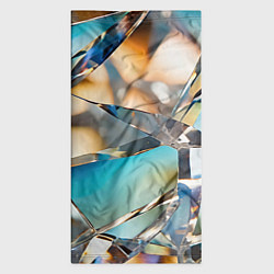 Бандана-труба Грани стеклянного камня, цвет: 3D-принт — фото 2