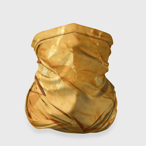 Бандана Золотая поверхность камня / 3D-принт – фото 1