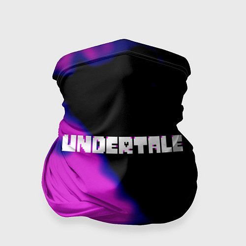 Бандана Undertale neon splash / 3D-принт – фото 1