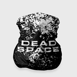 Бандана-труба Мёртвый космос брызги красок, цвет: 3D-принт