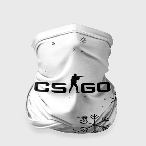 Бандана Cs go зимний стиль лого / 3D-принт – фото 1