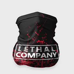 Бандана-труба Lethal Company: Red Trail, цвет: 3D-принт