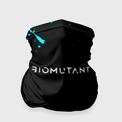 Бандана-труба Biomutant краски неоновые, цвет: 3D-принт