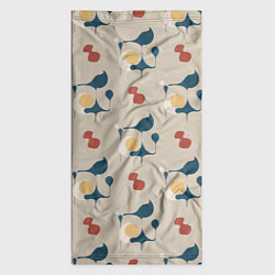 Бандана-труба Круг абстракция и линии, цвет: 3D-принт — фото 2