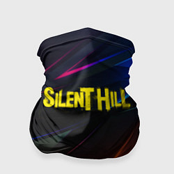Бандана-труба Silent hill stripes neon, цвет: 3D-принт