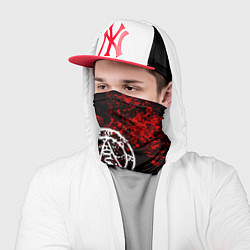 Бандана-труба Silent hill лого blood, цвет: 3D-принт — фото 2