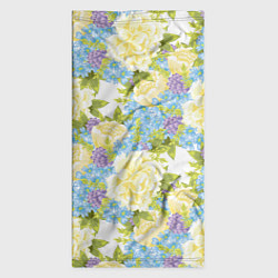 Бандана-труба Пышные цветы, цвет: 3D-принт — фото 2