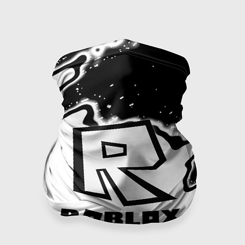 Бандана Roblox краски белые / 3D-принт – фото 1