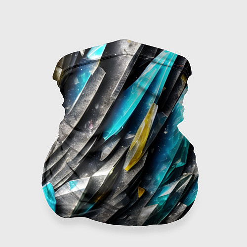 Бандана Камень и драгоценные кристаллы / 3D-принт – фото 1