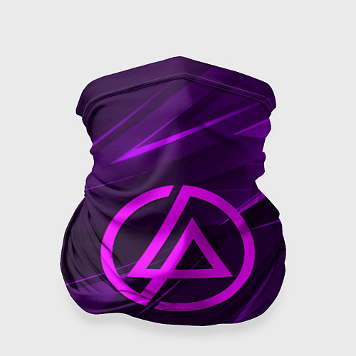 Бандана Linkin park neon stripes logo / 3D-принт – фото 1