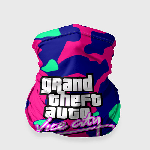 Бандана GTA vice city камуфляж / 3D-принт – фото 1