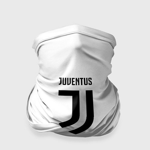 Бандана Juventus black geometry sport / 3D-принт – фото 1