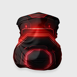Бандана Nvidia style black and red neon