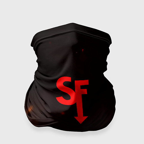 Бандана Sally face искры огня / 3D-принт – фото 1