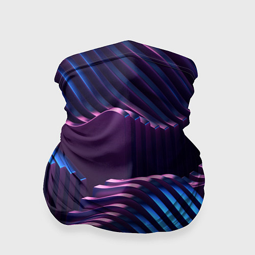 Бандана Объемные пластины изгибающиеся / 3D-принт – фото 1