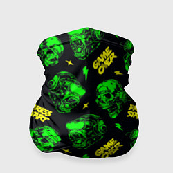 Бандана-труба Game over press start, цвет: 3D-принт