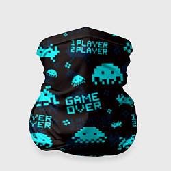 Бандана-труба Game over 1 player 2 player, цвет: 3D-принт