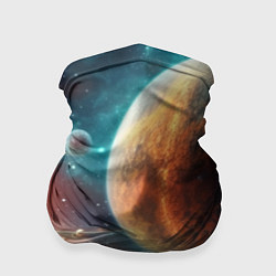 Бандана-труба Космос и планета, цвет: 3D-принт
