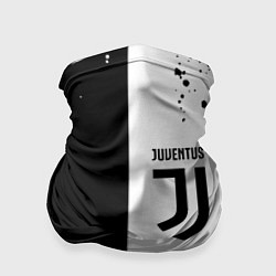 Бандана-труба Juventus краски текстура спорт, цвет: 3D-принт