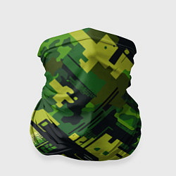 Бандана-труба Camouflage - pattern ai art, цвет: 3D-принт