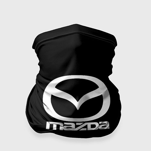 Бандана Mazda logo white / 3D-принт – фото 1