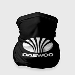 Бандана-труба Daewoo white logo, цвет: 3D-принт