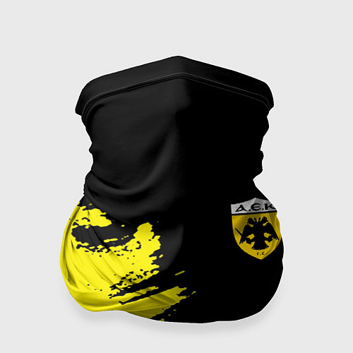 Бандана AEK sport color yellow / 3D-принт – фото 1